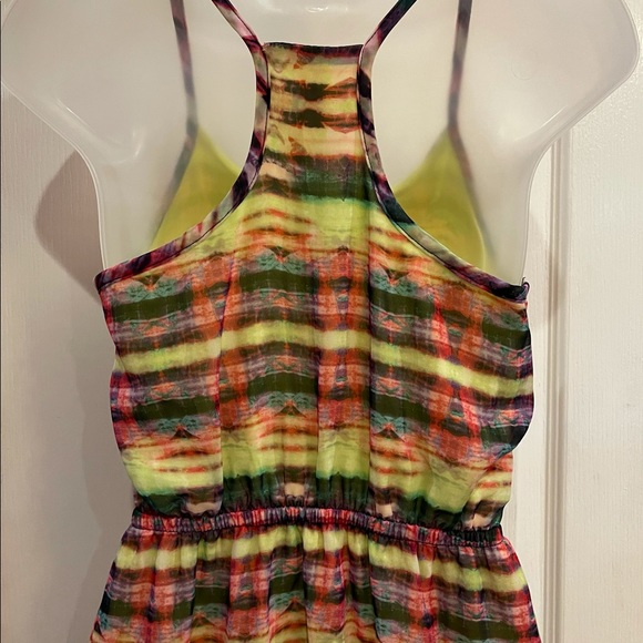 No Boundaries Tye Dye Floor Length Elastic Waist Sundress Small - Picture 13 of 15